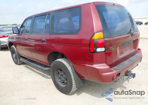 2000 Mitsubishi Montero Sport Es from USA, damaged, VIN JA4LS21H7YP813419
